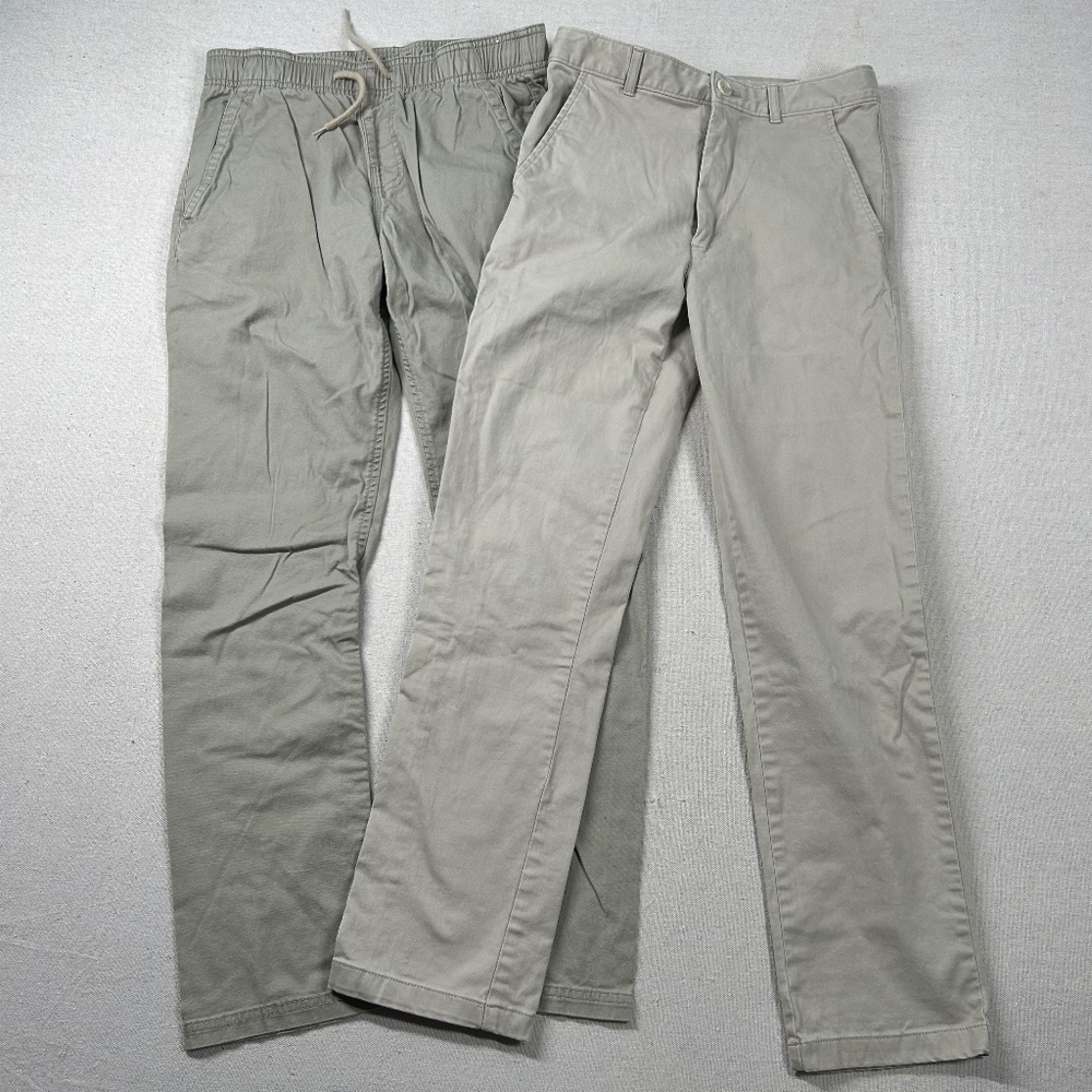 Boys Pants Lot of 2 Pairs Vissla Class/Club Khakis Classic Essential Trouser